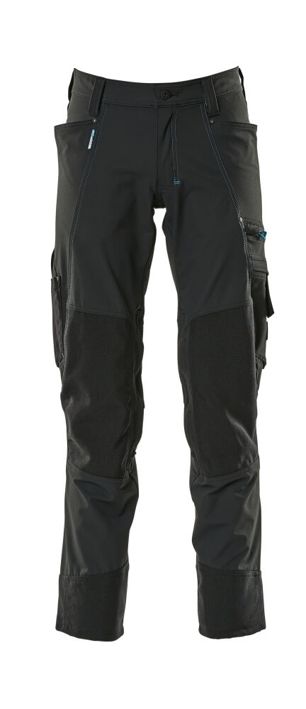 Hose mit Knietaschen ADVANCED schwarz