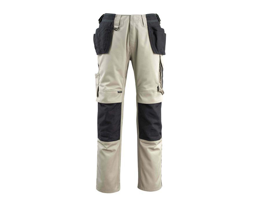 Hose mit Hängetaschen UNIQUE hellkhaki/schwarz