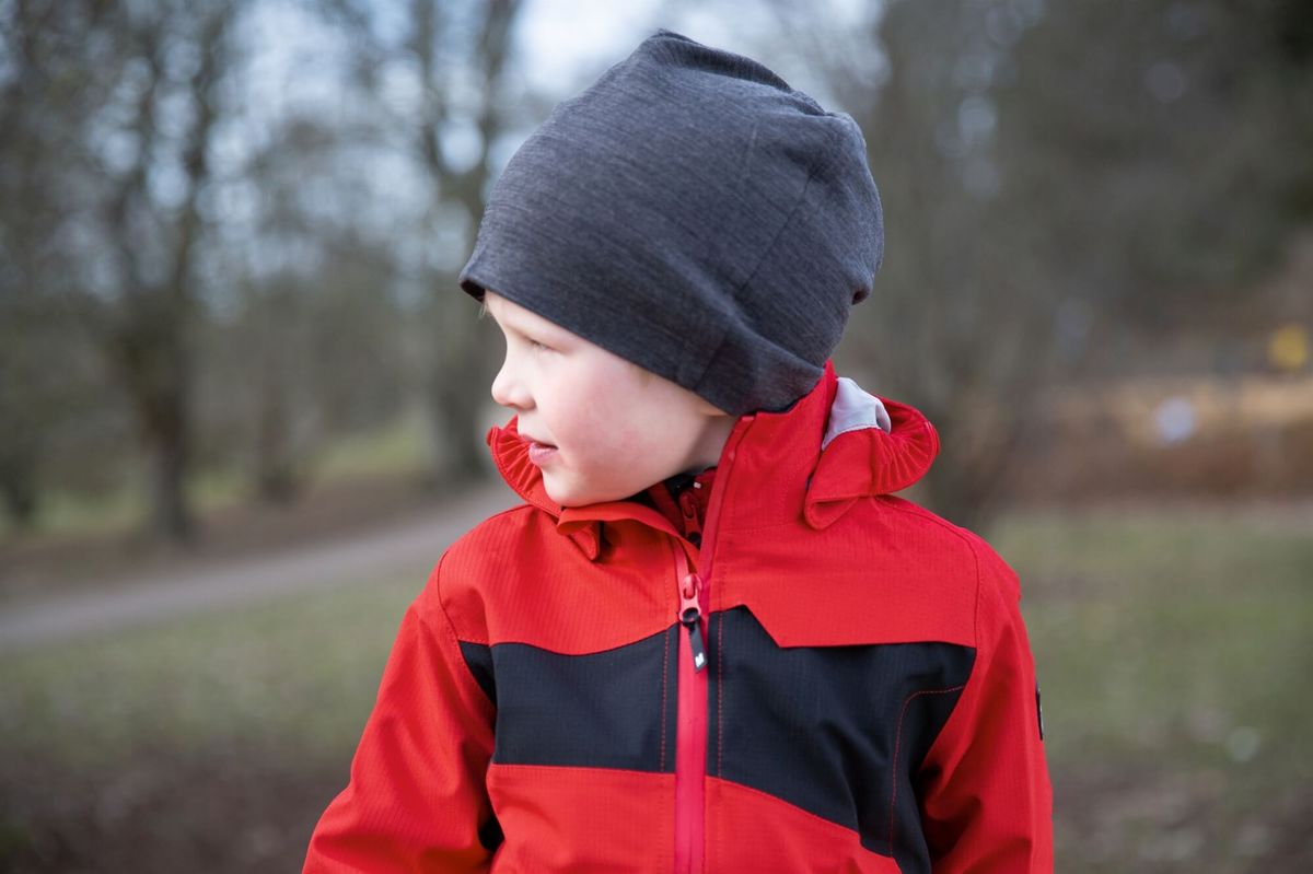 Hard Shell Jacke für Kinder ACCELERATE schwarz