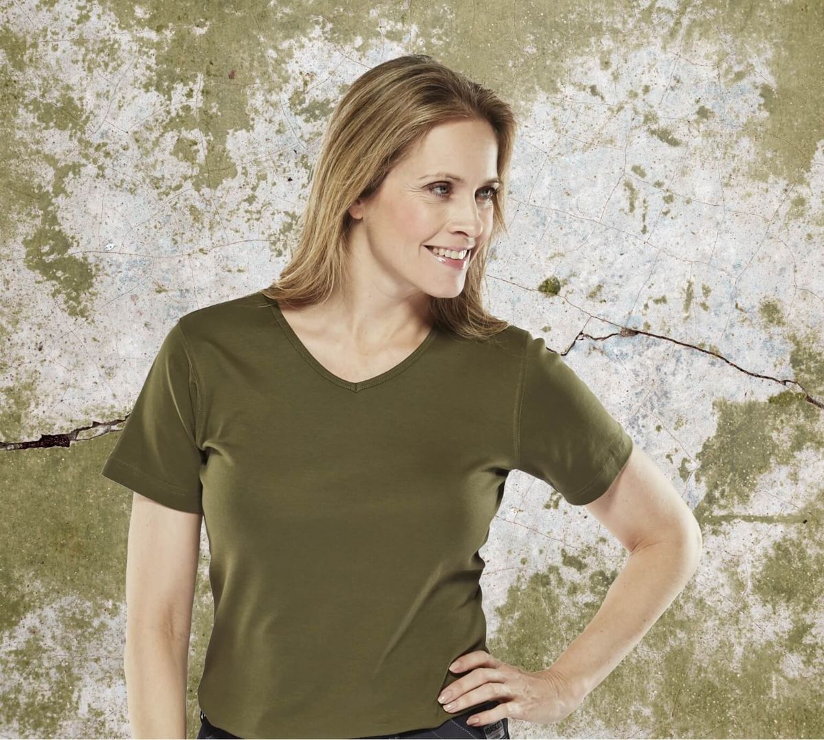 T-Shirt CROSSOVER hellkhaki