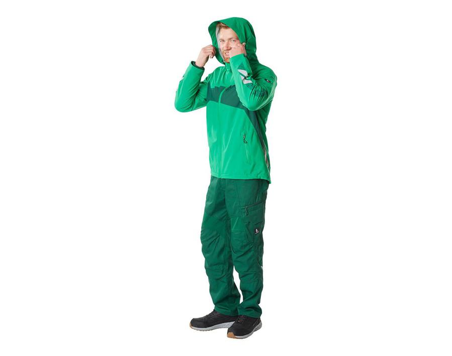 Hard Shell Jacke ACCELERATE dunkelanthrazit/schwarz