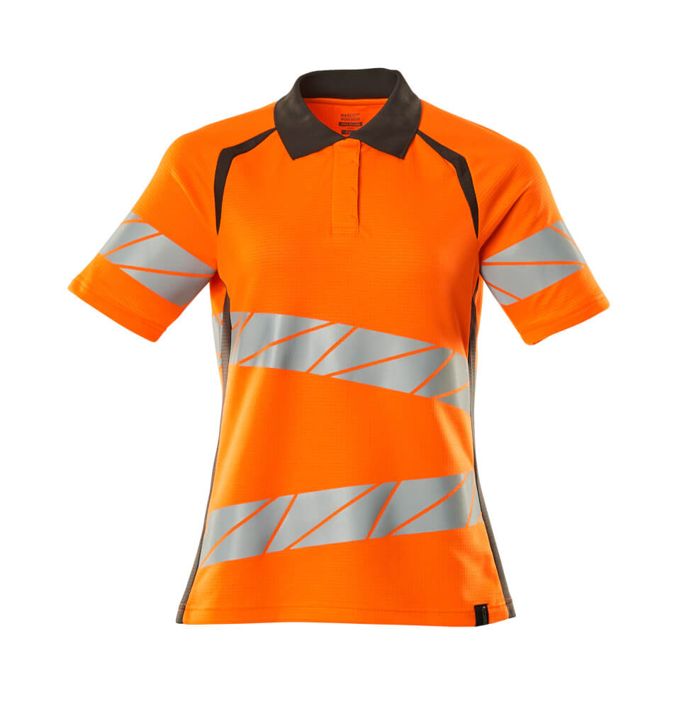 Polo-Shirt ACCELERATE SAFE hi-vis orange/dunkelanthrazit