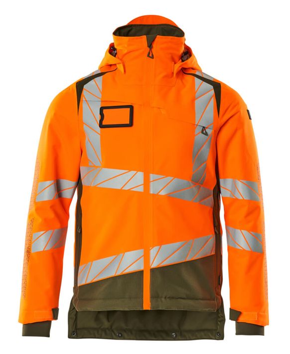 Winterjacke ACCELERATE SAFE hi-vis orange/moosgrün