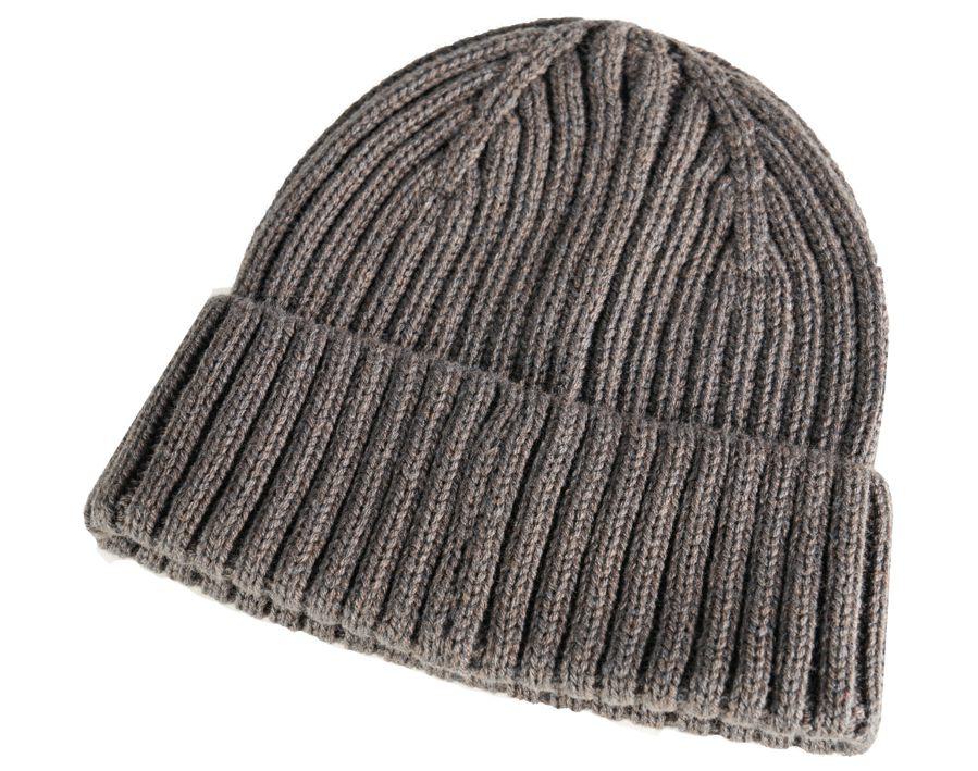Strickmütze CUSTOMIZED Anthrazitgrau
