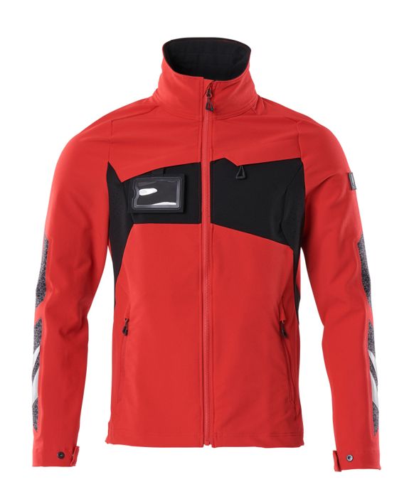 Jacke ACCELERATE verkehrsrot/schwarz