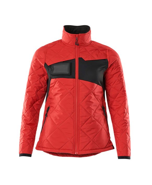 Thermojacke ACCELERATE verkehrsrot/schwarz