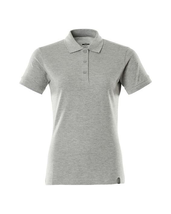 Polo-Shirt CROSSOVER grau-meliert