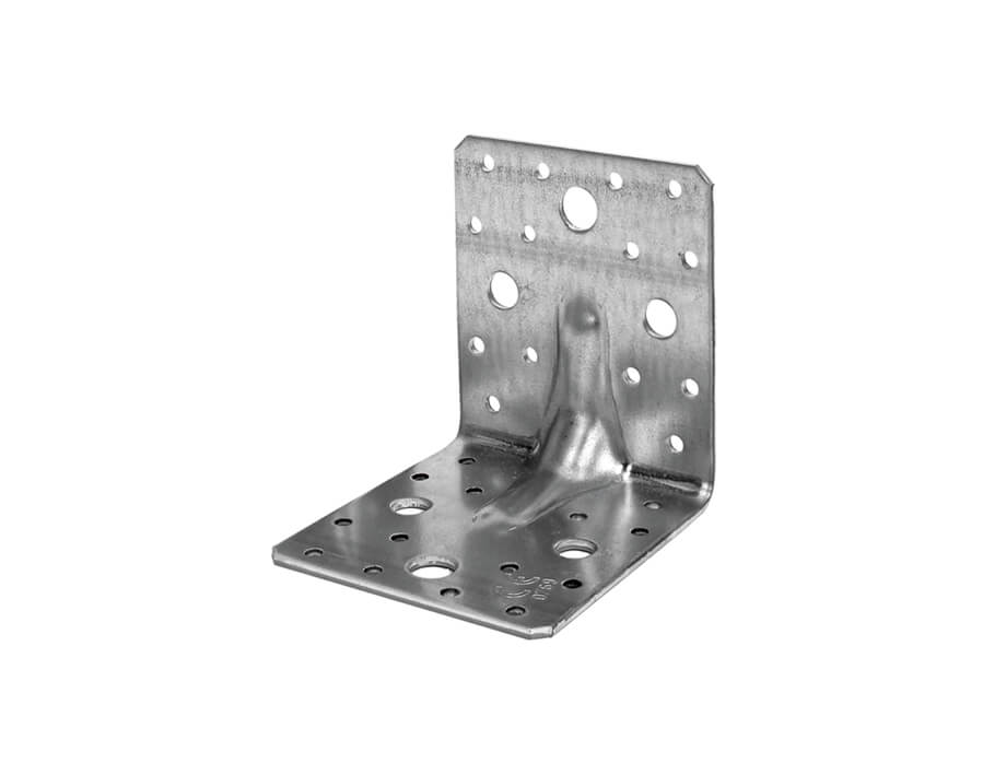 Winkelverbinder mit Rippe 