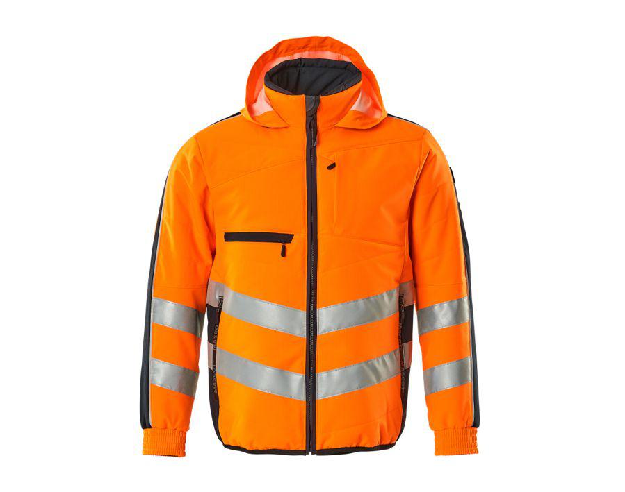 Jacke SAFE SUPREME hi-vis orange/schwarzblau