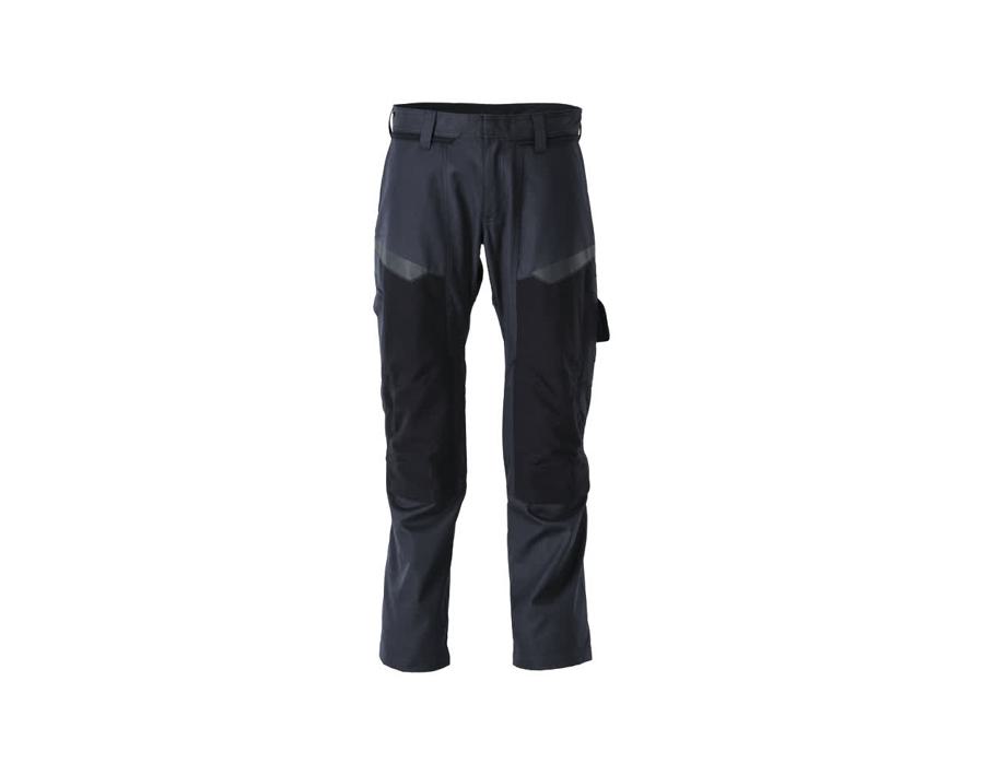 Hose mit Knietaschen ACCELERATE MULTISAFE schwarzblau/hi-vis gelb