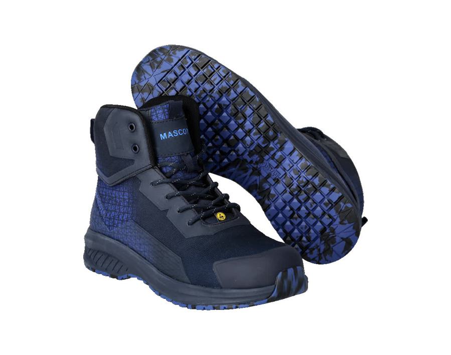 Sicherheitsstiefel FOOTWEAR ACCELERATE schwarzblau/azurblau