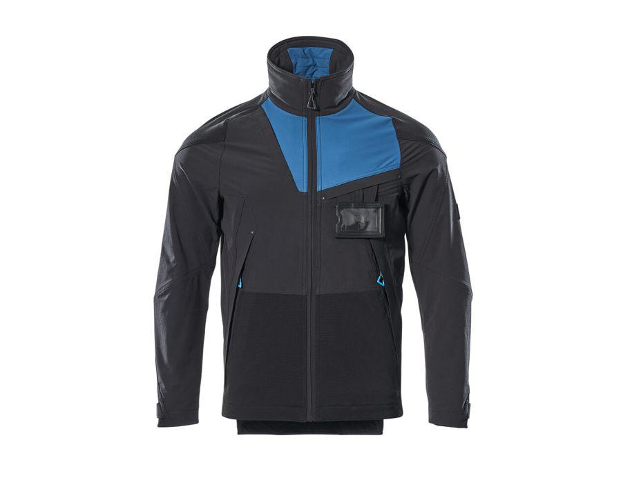 Jacke ADVANCED schwarz/dunkelpetroleum