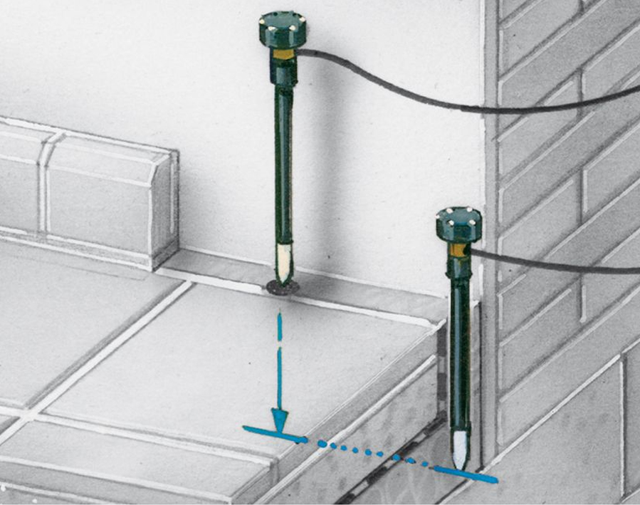 Materialfeuchte-Messgerät DampfMaster Allround Set 