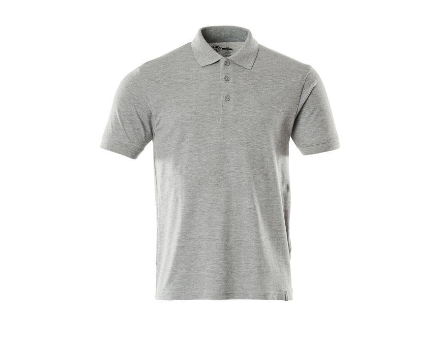 Polo-Shirt CROSSOVER grau-meliert