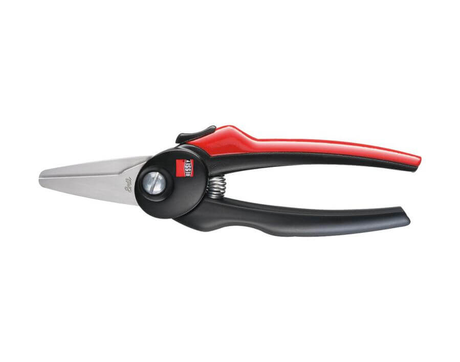 Kombi-Schere, Griffe mit ergonomischen 2-Komponenten-Griffhüllen D48-2