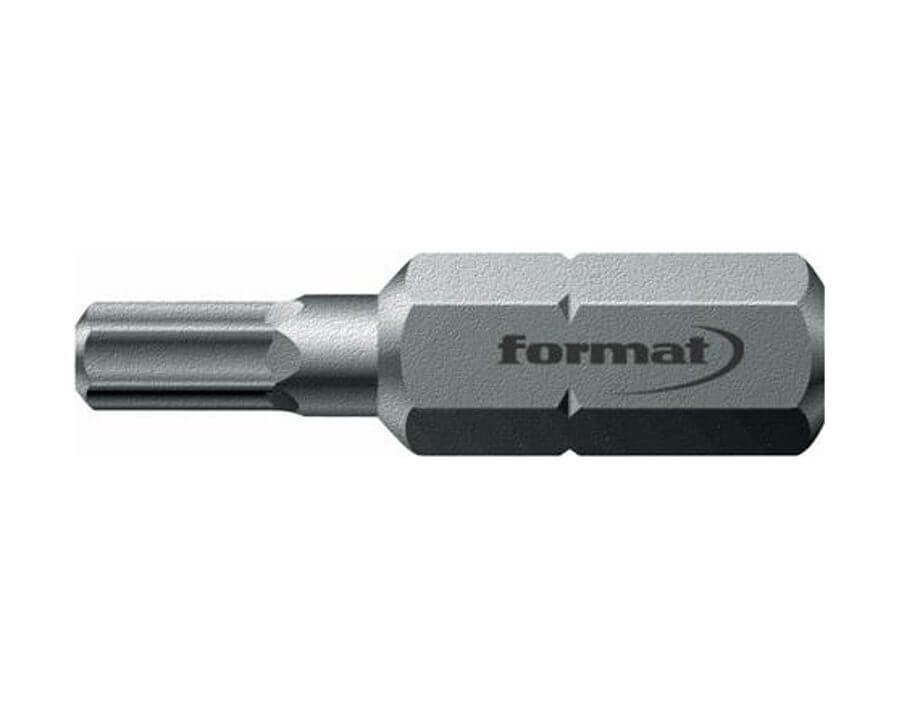 Bit für Innensechskantschrauben 1/4", nach DIN 3126 C 6,3, zähharte Ausführung