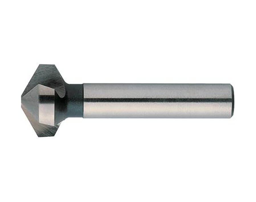 Kegel- und Entgratsenker 120° mit zyl. Schaft