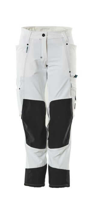 Hose mit Knietaschen ADVANCED weiss