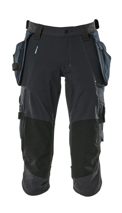 Dreiviertel-Hose mit Hängetaschen ADVANCED schwarzblau