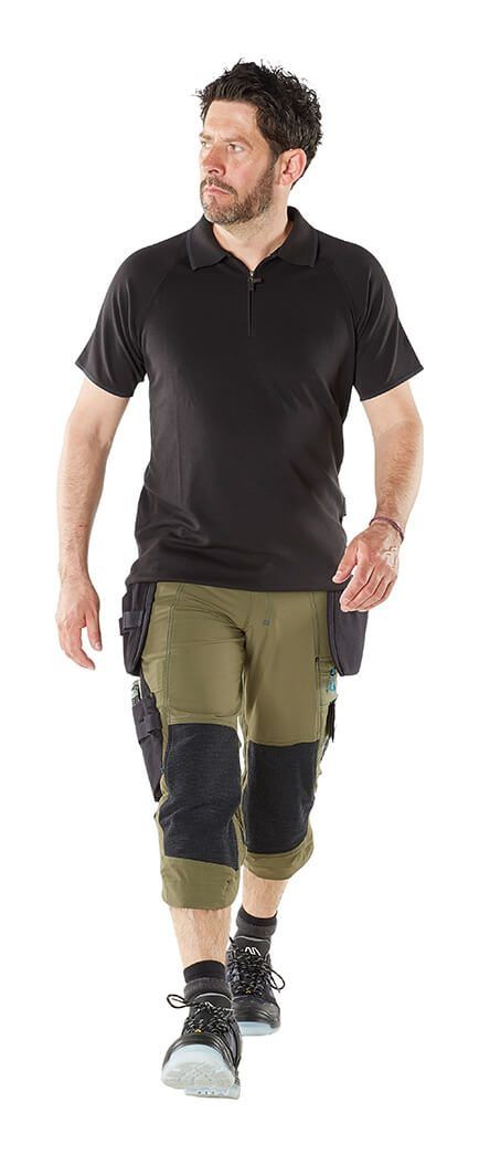 Dreiviertel-Hose mit Hängetaschen ADVANCED dunkelanthrazit