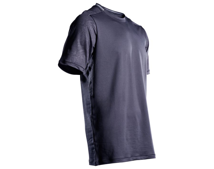 T-Shirt, Kurzarm CUSTOMIZED schwarzblau