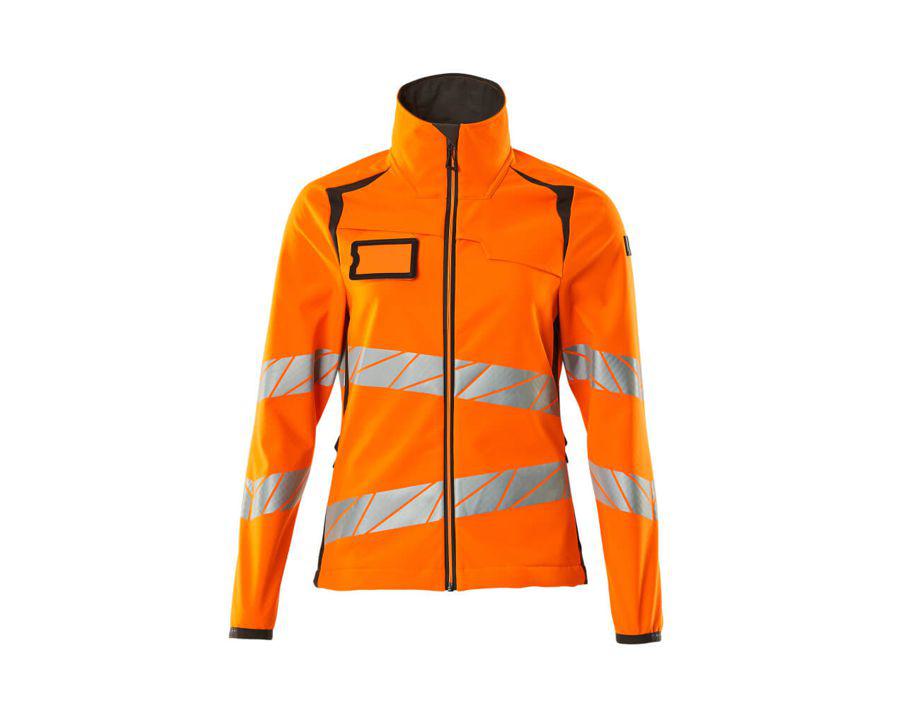 Soft Shell Jacke ACCELERATE SAFE hi-vis orange/dunkelanthrazit