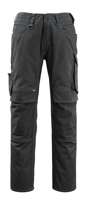 Hose mit Knietaschen UNIQUE schwarz