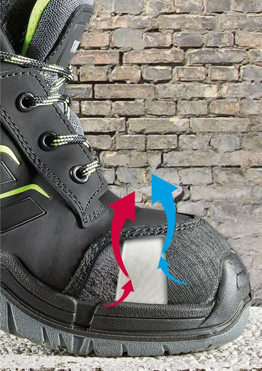 Sicherheitshalbschuh FOOTWEAR FIT schwarz