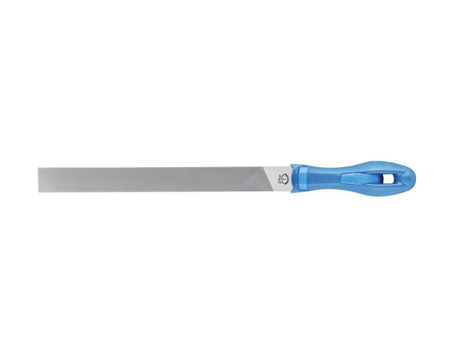 Flachstumpffeile mit ergonomisch geformtem 2-Komponenten-Kunststoffgriff