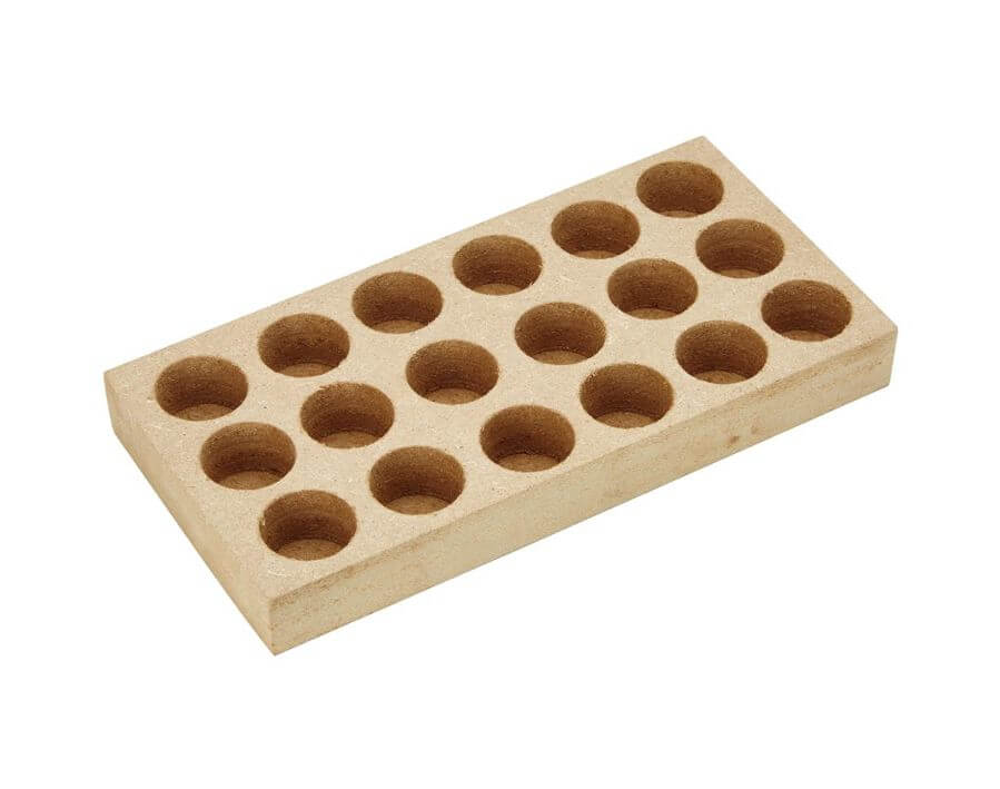 Holzsockel für Spannzangen