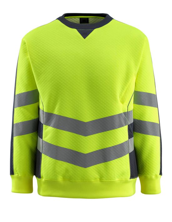 Sweatshirt SAFE SUPREME hi-vis gelb/schwarzblau