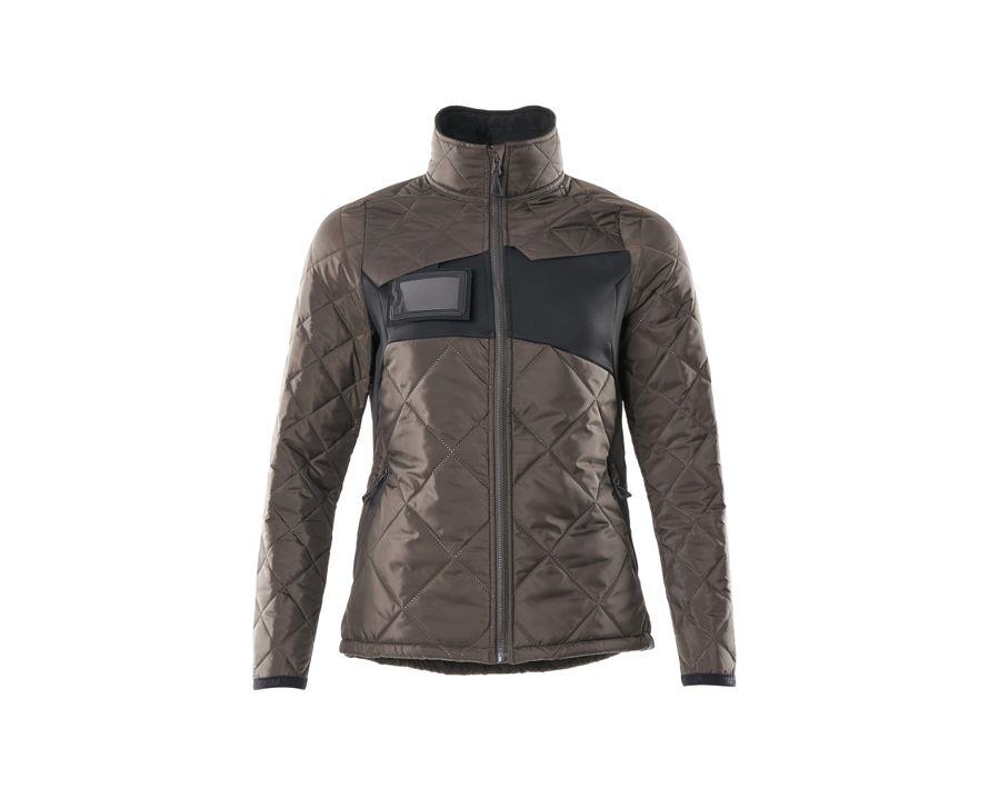 Thermojacke ACCELERATE dunkelanthrazit/schwarz