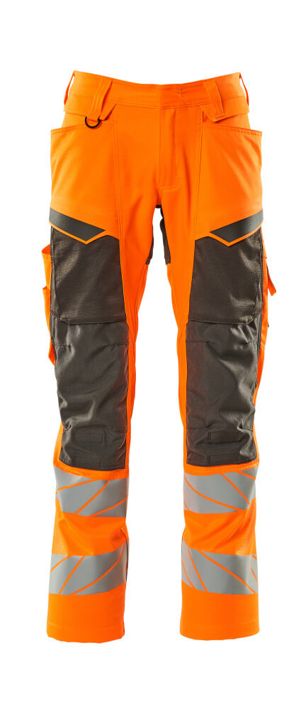 Hose mit Knietaschen ACCELERATE SAFE hi-vis orange/dunkelanthrazit