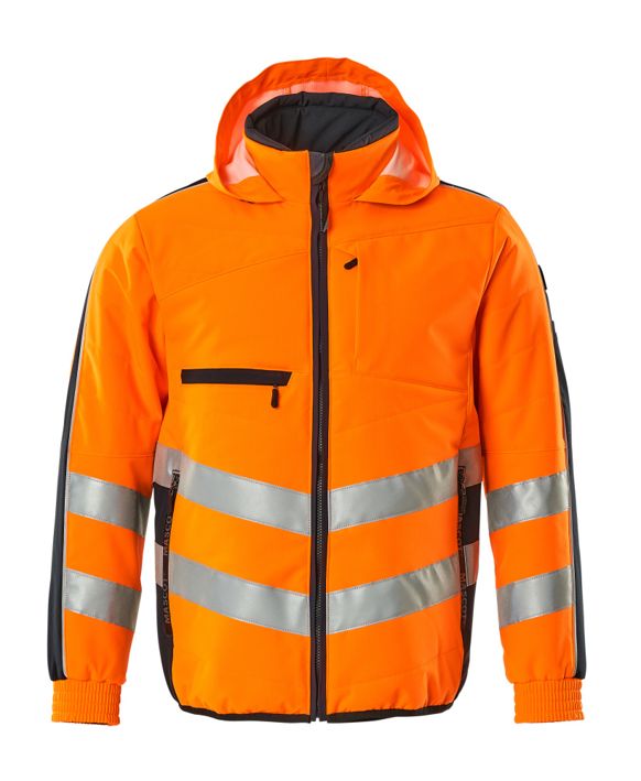 Jacke SAFE SUPREME hi-vis orange/schwarzblau