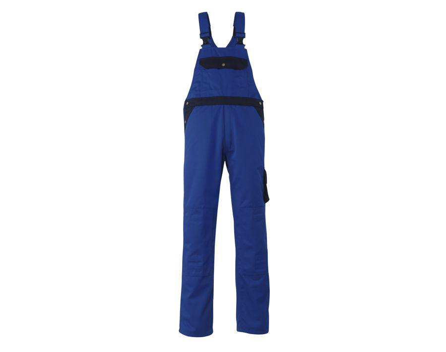 Latzhose mit Knietaschen IMAGE kornblau/marine