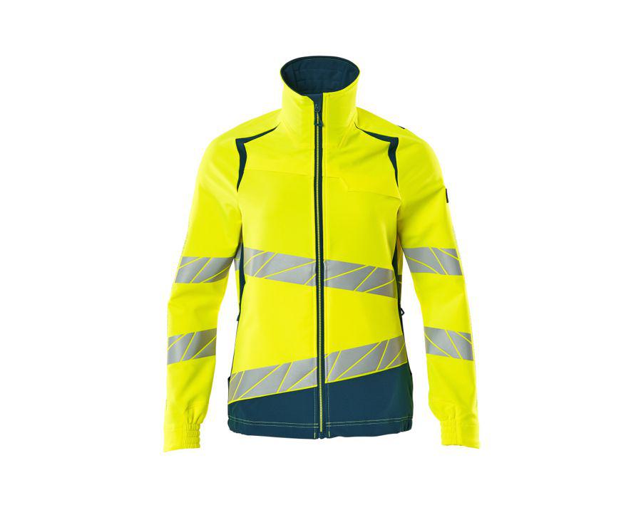Jacke ACCELERATE SAFE hi-vis gelb/dunkelpetroleum