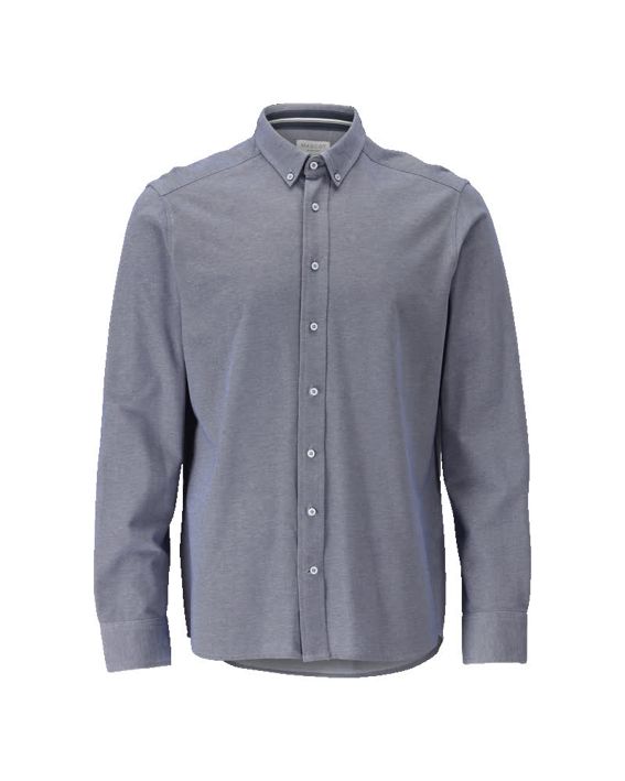 Hemd FRONTLINE blau-meliert
