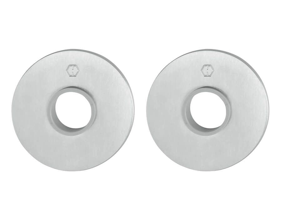 Coppia rosette piatte Quadro RapidoPlus per porte interne E849N