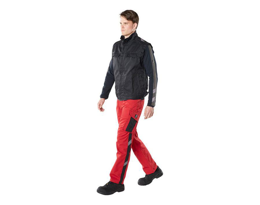 Hose mit Schenkeltaschen UNIQUE kornblau/schwarzblau