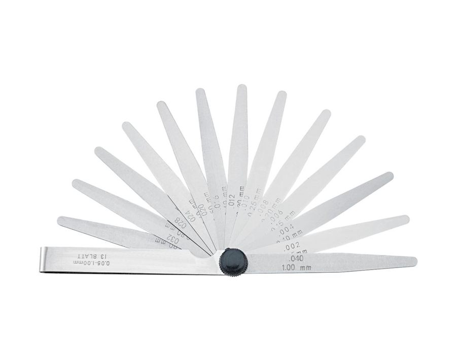 Präzisions-Fühlerlehre.