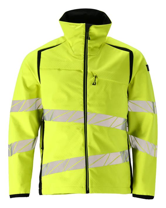 Soft Shell Jacke ACCELERATE SAFE hi-vis gelb/schwarz