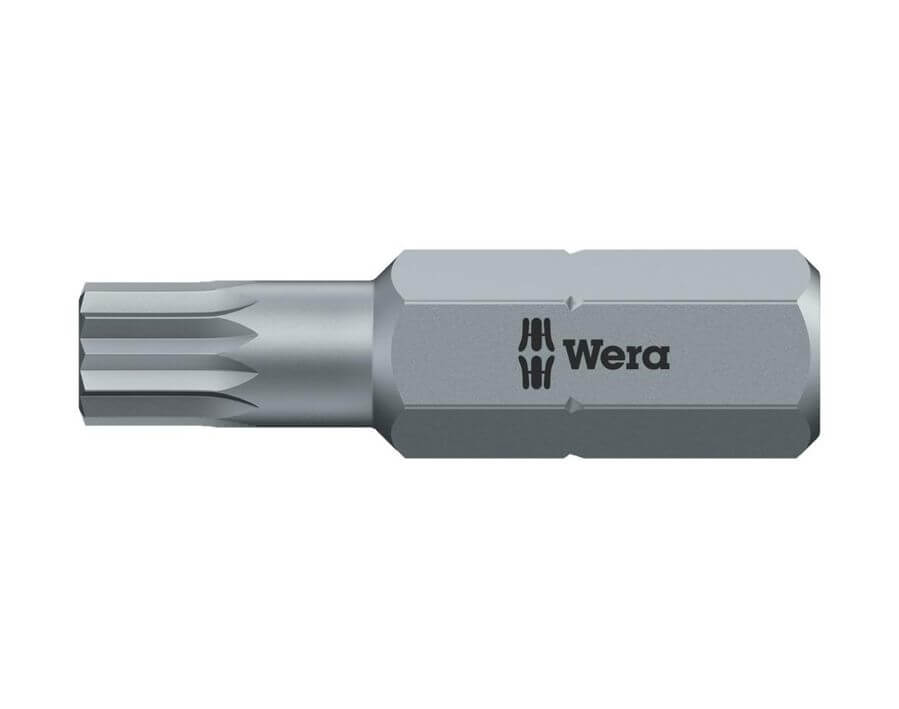 Bit für Vielzahnschrauben 1/4" DIN 3126 C 6,3