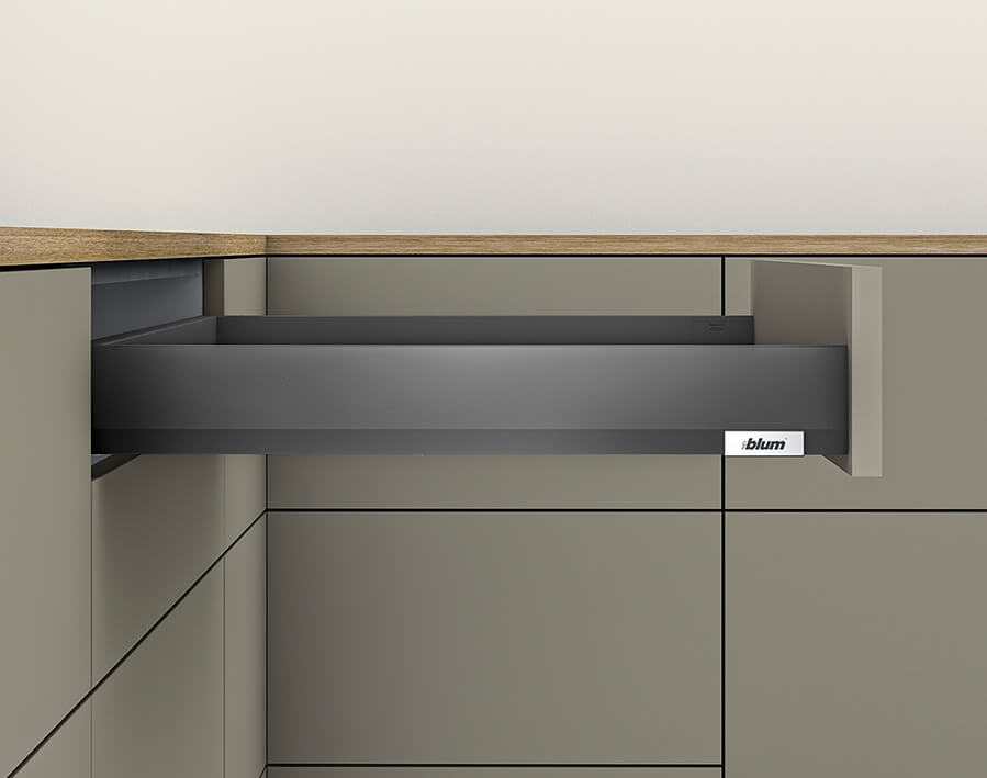 Merivobox - altezza N - grigio orione opaco matt 
