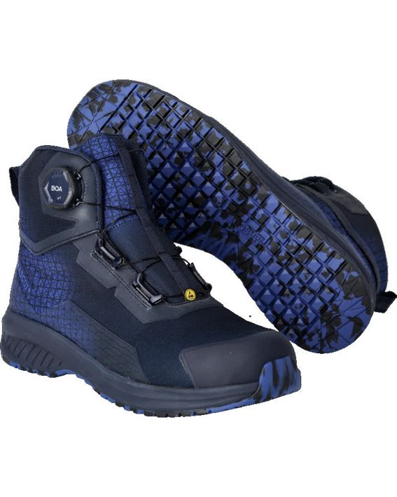 Sicherheitsstiefel FOOTWEAR ACCELERATE schwarzblau/azurblau