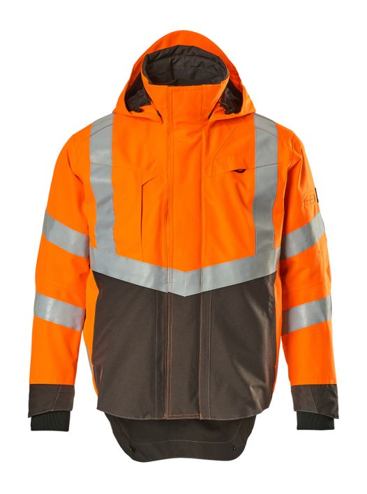 Hard Shell Jacke SAFE SUPREME hi-vis orange/dunkelanthrazit