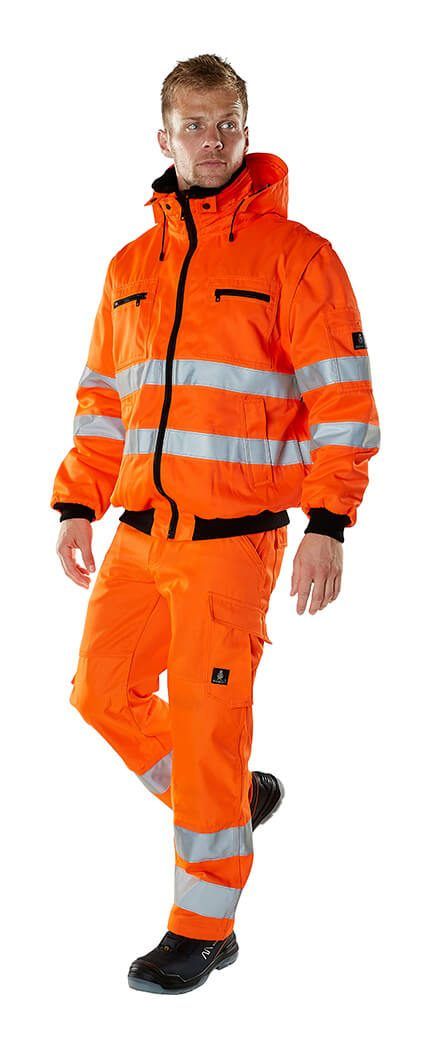 Kapuze COMPLETE hi-vis orange