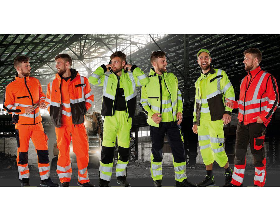 Warnweste SAFE SUPREME hi-vis rot