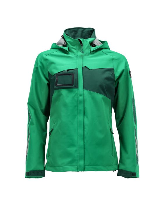 Hard Shell Jacke ACCELERATE grasgrün/grün