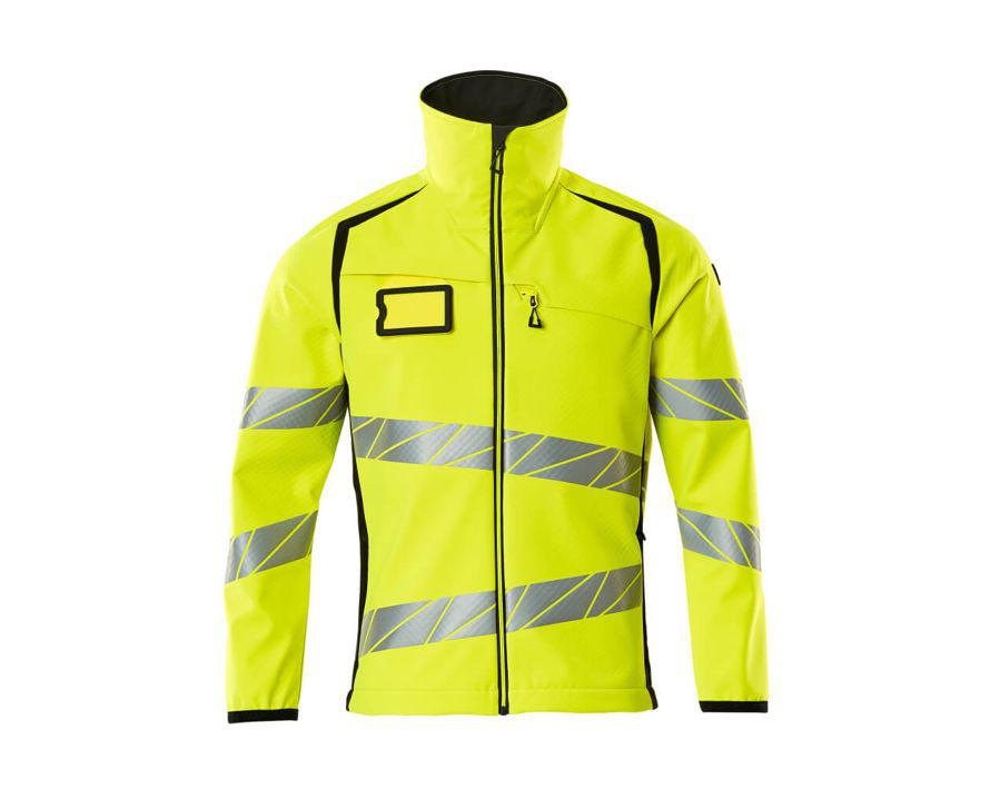 Soft Shell Jacke ACCELERATE SAFE hi-vis gelb/schwarz