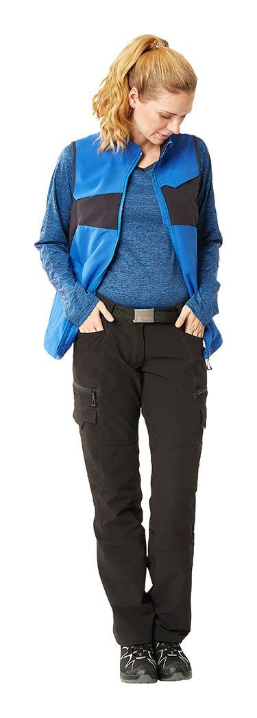 Weste ACCELERATE verkehrsrot/schwarz